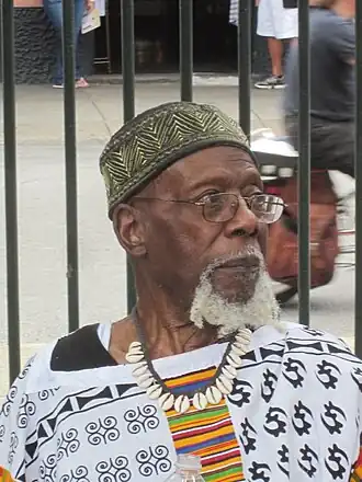 Harold Battiste op het Satchmo SummerFest in 2012