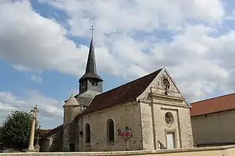 De kerk van Harricourt