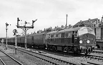 De D6103 in 1959 te Harringay West