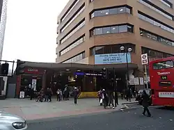 De noordelijke ingang.