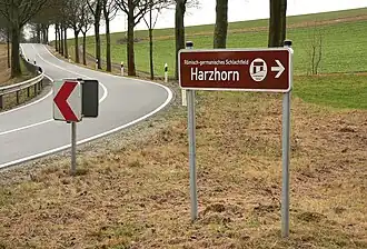 Bundesstraße 248 bij Harzhorn