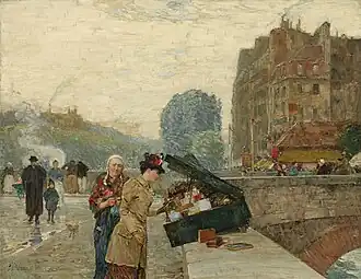 Quai St. Michel, 1888