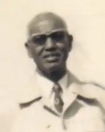 Hassan Gouled Aptidon in 1977