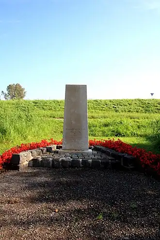 Het Fusillademonument in 2011