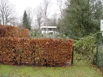 Ingang van de begraafplaats