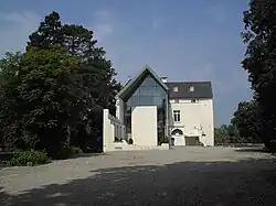 Zicht uit zuiden na renovatie