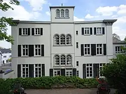 Haus Koekkoek, tuinzijde