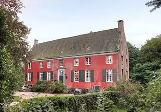 voorzijde Huis Rosendal op het noordoosten