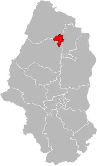 Locatie van het kanton