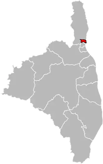 Locatie van het kanton