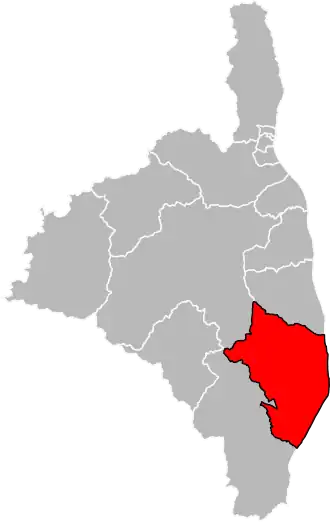 Locatie van het kanton