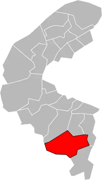 Locatie van het kanton