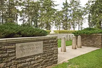 Toegang tot de begraafplaats