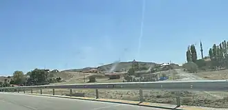 Uitzicht op het dorp vanaf de D-260