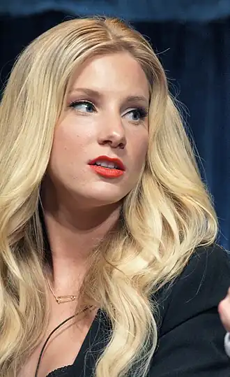 Heather Morris, die de rol van Brittany Pierce vertolkt