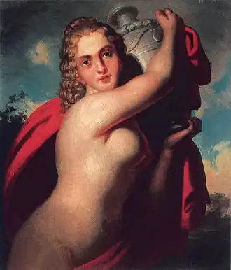 Hebe door Demeter Laccataris, ongeveer 1830