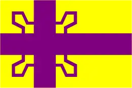 Vlag van de gemeente Heel en Panheel