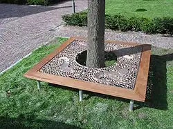 De Griffioenen (2008), boomrooster, Heemstede