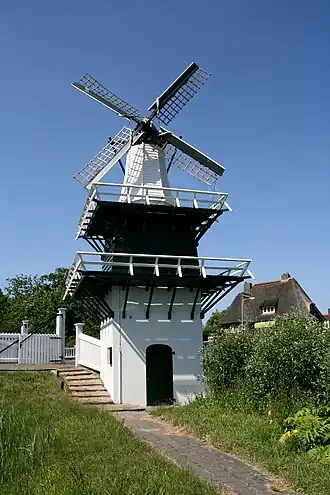 De Groenendaalse Molen met dubbele stelling