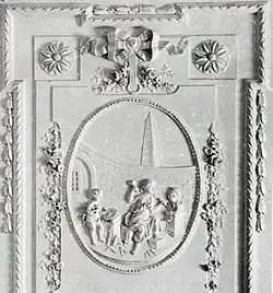 'Architectura', detail Grote salon Huis Eyll, Maastricht