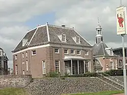 Het dak van de Heerensociëteit in Tiel
