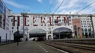 Perrons op treinstation Heerlen. (2019)