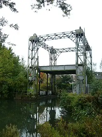 Hefbrug in de Kruisvaart