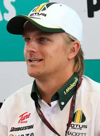 Heikki Kovalainen in 2010.