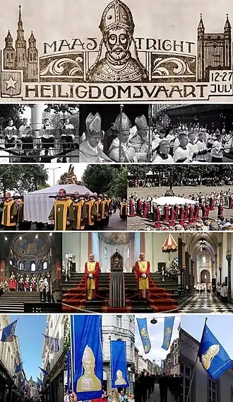 Compilatie van beelden van de heiligdomsvaarten van 1930, 1955, 1962 en 2018