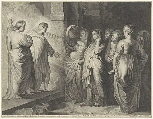 Heilige vrouwen bij het graf