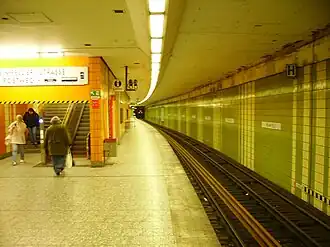 Perron van station Heimfeld (2009)