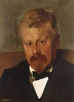 Hein Boeken, door zijn vriend Willem Witsen, rond 1897