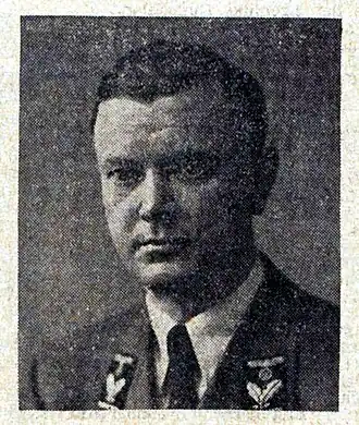 Sellmer in zijn uniform van Oberbereichsleiter (1942)