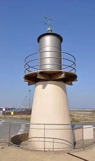 De Lage vuurtoren van Heist