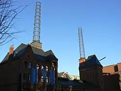Oude centrales van de Speicherstadt