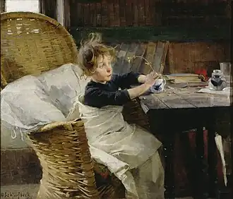 Toipilas ("De herstellende") - Helene Schjerfbeck