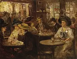 Theeuurtje in 't Goude Hooft, Den Haag