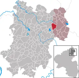 Kaart van Hellenhahn-Schellenberg