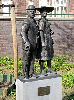 Beschermheer en vrouw