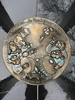 Plaquette der Erekeien