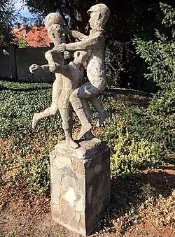 Voetballende kinderen