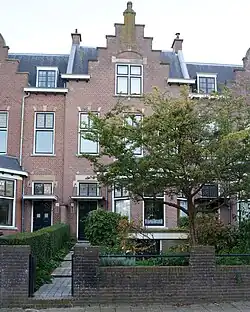 Helmstraat 16 Scheveningen, woonhuis van C.J.R. Bignell