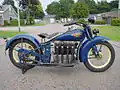 Henderson Type KJ 1305cc-viercilinder uit 1930