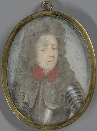 Portret van Hendrik Casimir II (1657-1696), vorst van Nassau-Dietz