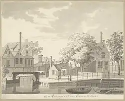 Raampoort, Amsterdam, 1784