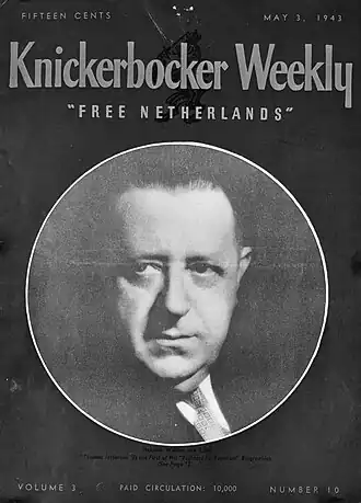Knickerbocker Weekly (1943) met Hendrik Willem van Loon op de omslag