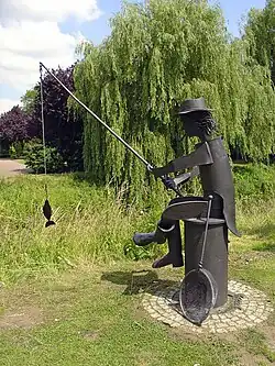 Hengelaar Jan aan de Issel (door Norbert Finke)