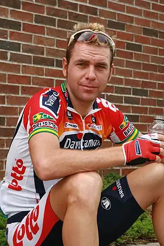 Henk Vogels tijdens de Ronde van Georgia 2006