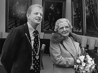Henk Kleemans en Koningin Juliana (1979)