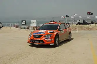 Henning Solberg @ Rally van Jordanië in 2008